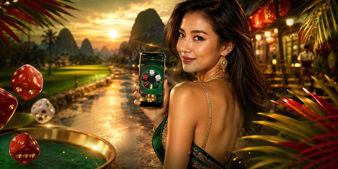 dk55 Den Long Slot – Đèn Lồng Sáng, Vòng Quay Thật